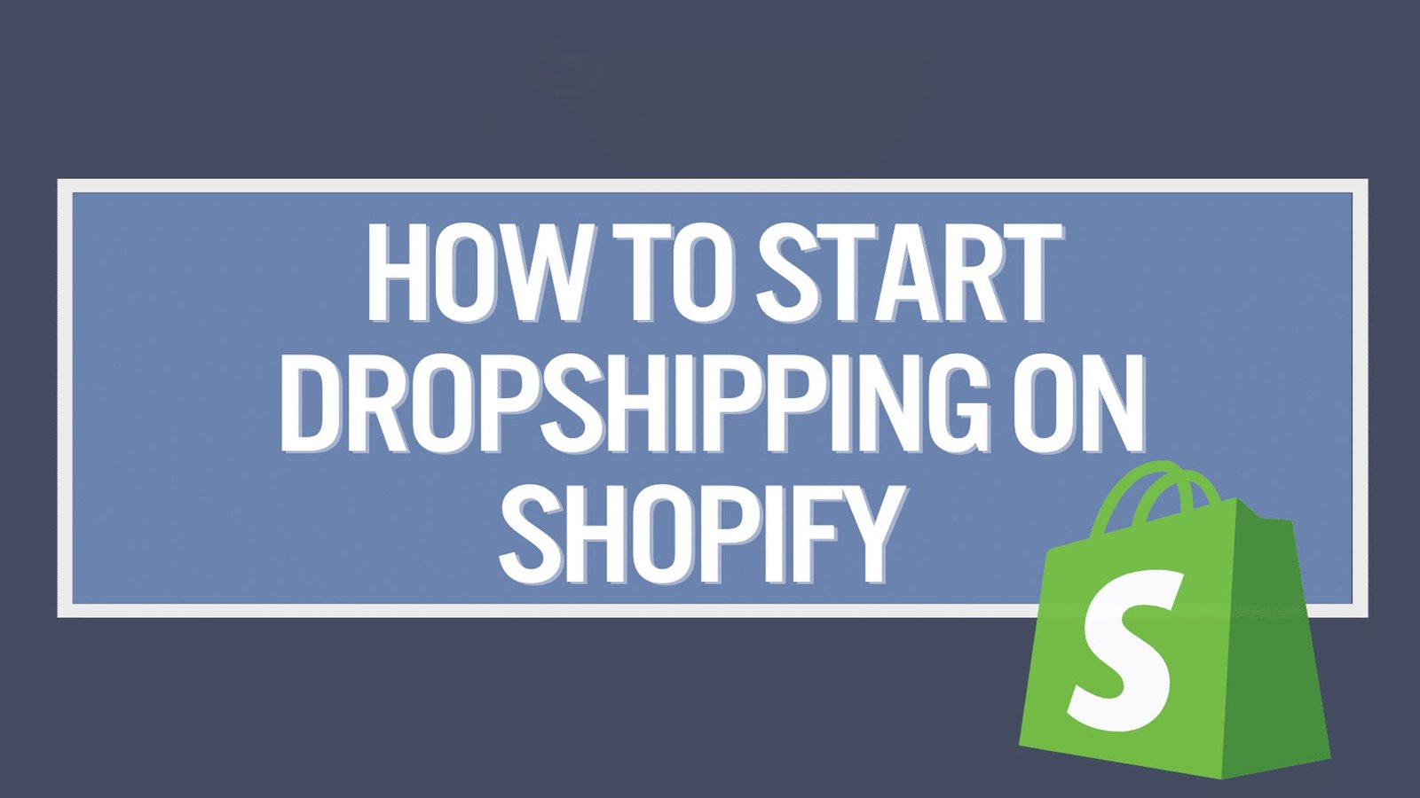 Shopify dropshipping