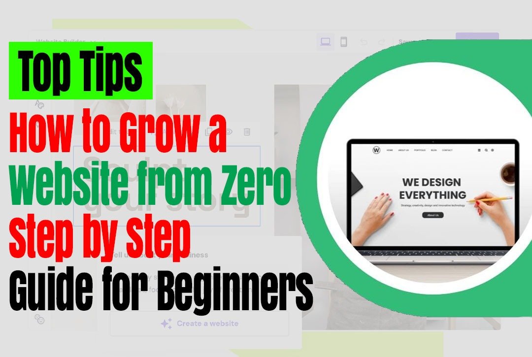 Grow a Website from Zero
