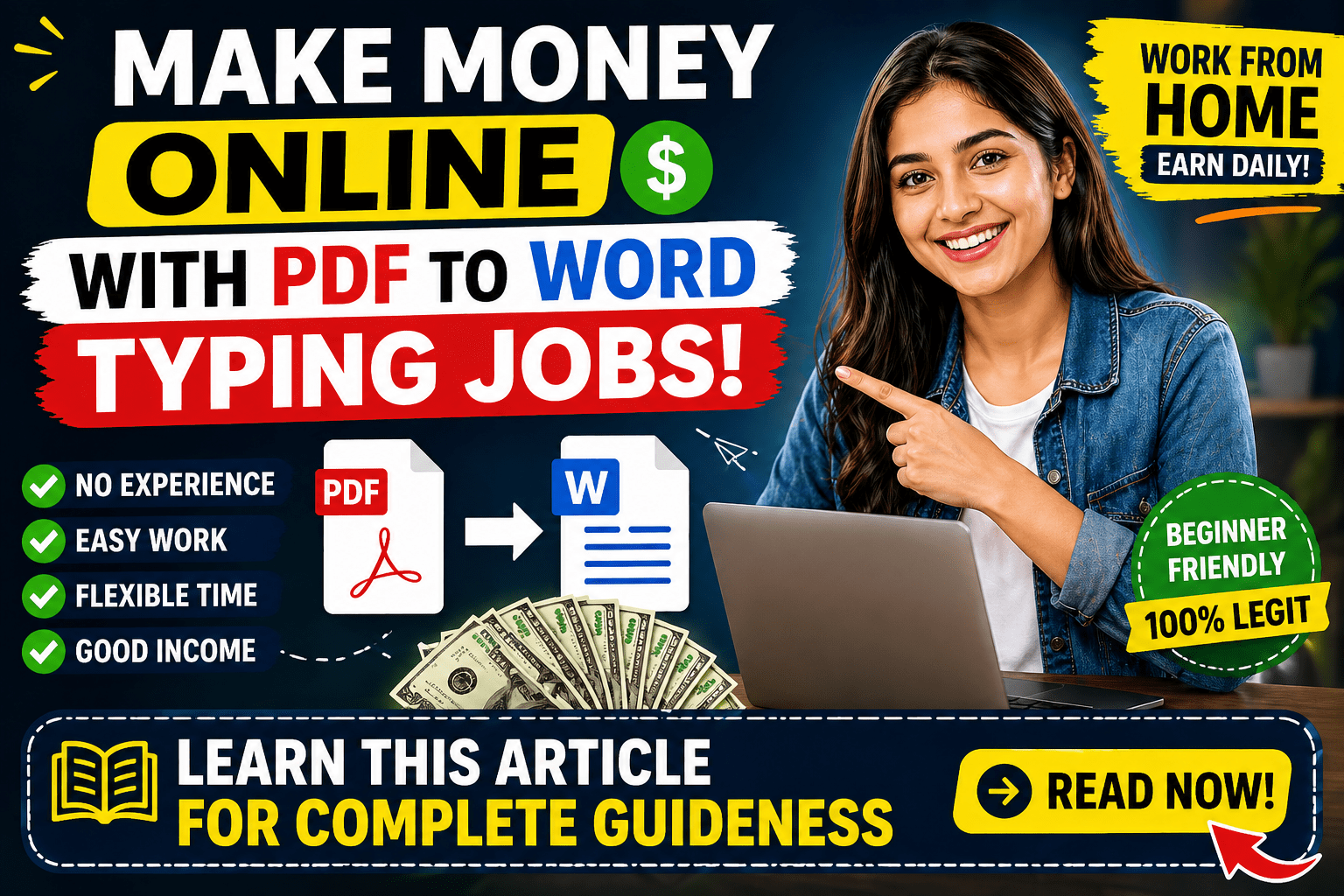 PDF to Word Typing Jobs