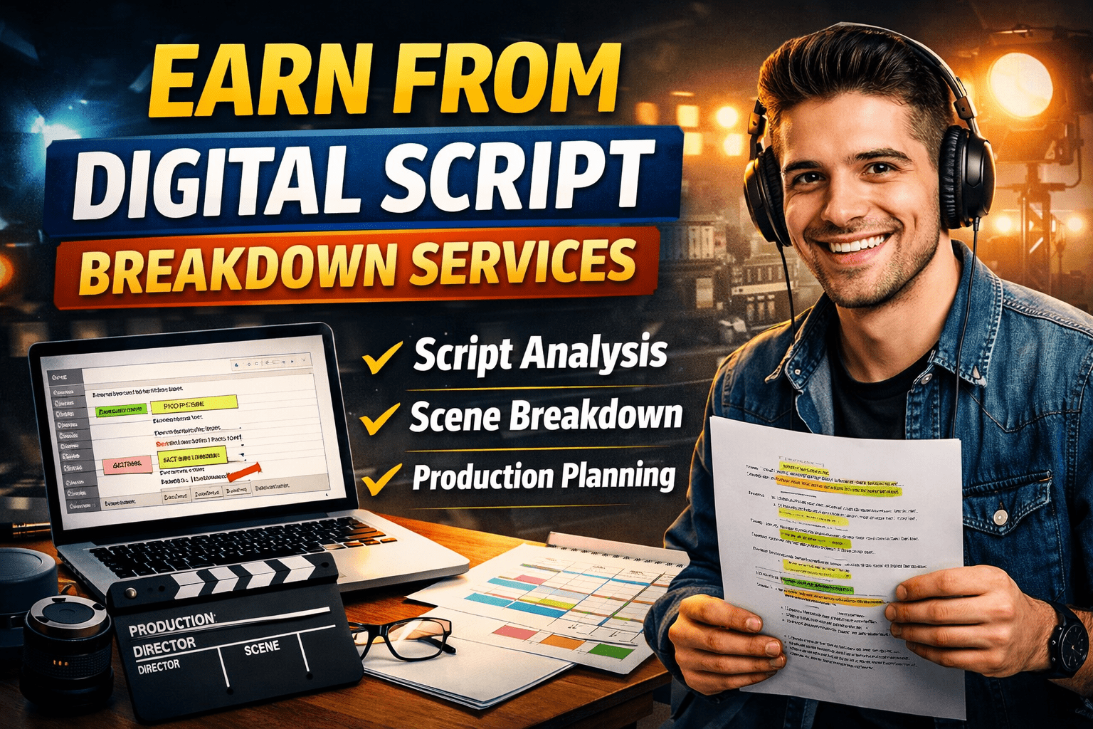 Digital Script Breakdown