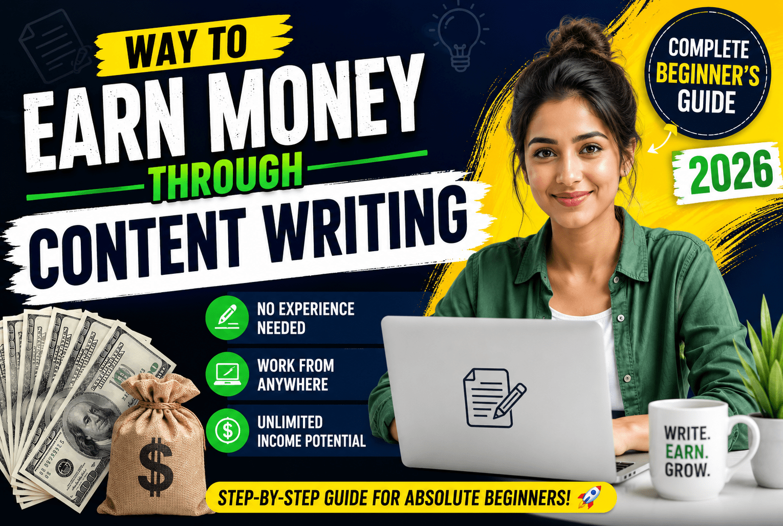ways to earn money through Content Writing