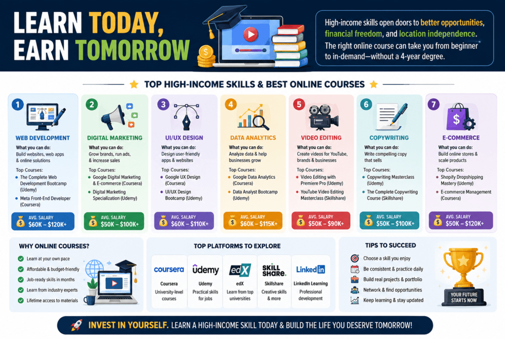 Online Courses for High-Income Skills